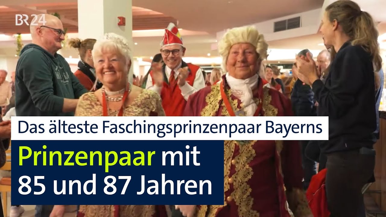 Unterwegs mit dem &auml;ltesten Faschingsprinzenpaar Bayerns | Abendschau | BR24