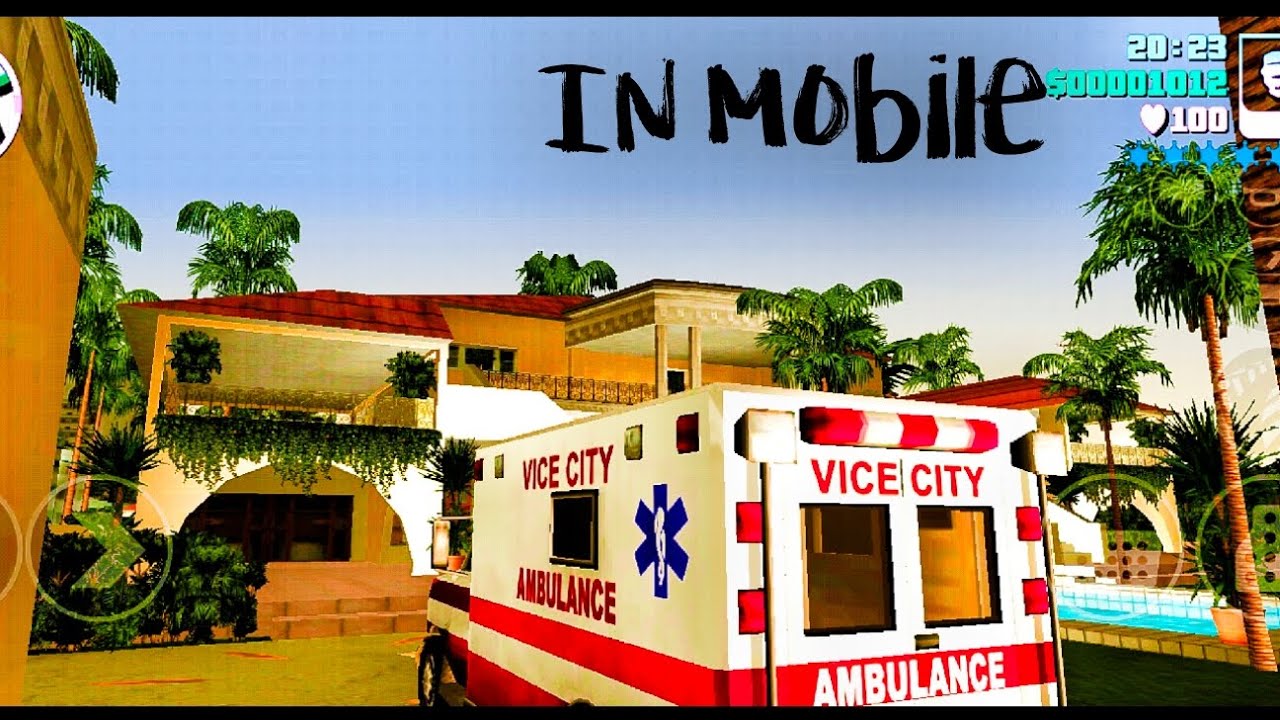 GTA VICE CITY GAMEPLAYTHROUGH on the mobile Android Free Rush driving mod#gaming #games#gta#android
