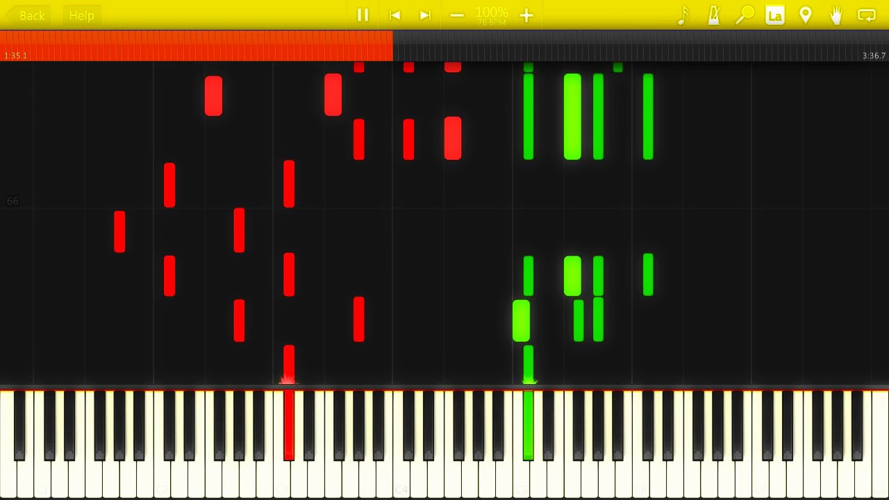 Joseph Lamb - Excelsior Rag (1909) [Synthesia Piano Tutorial]