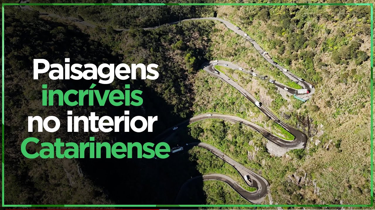 Uma das estradas mais perigosas e bonitas do Brasil - Serra do Rio do Rastro e outros cânions