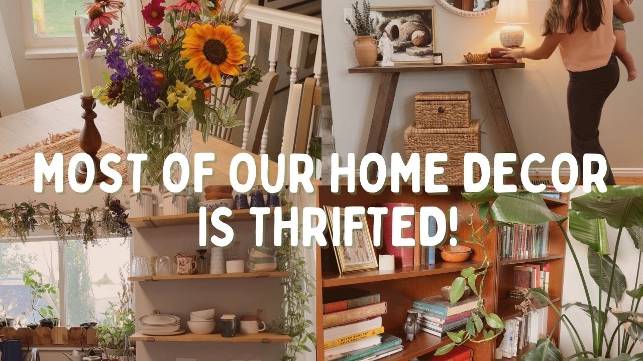Cozy Thrifted Home Tour + Thrift Tips