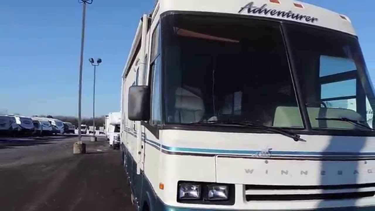 Good Solid Clean 34' 1994 Winnebago Adventure 34RQ Chevrolet Only 49K Miles!!