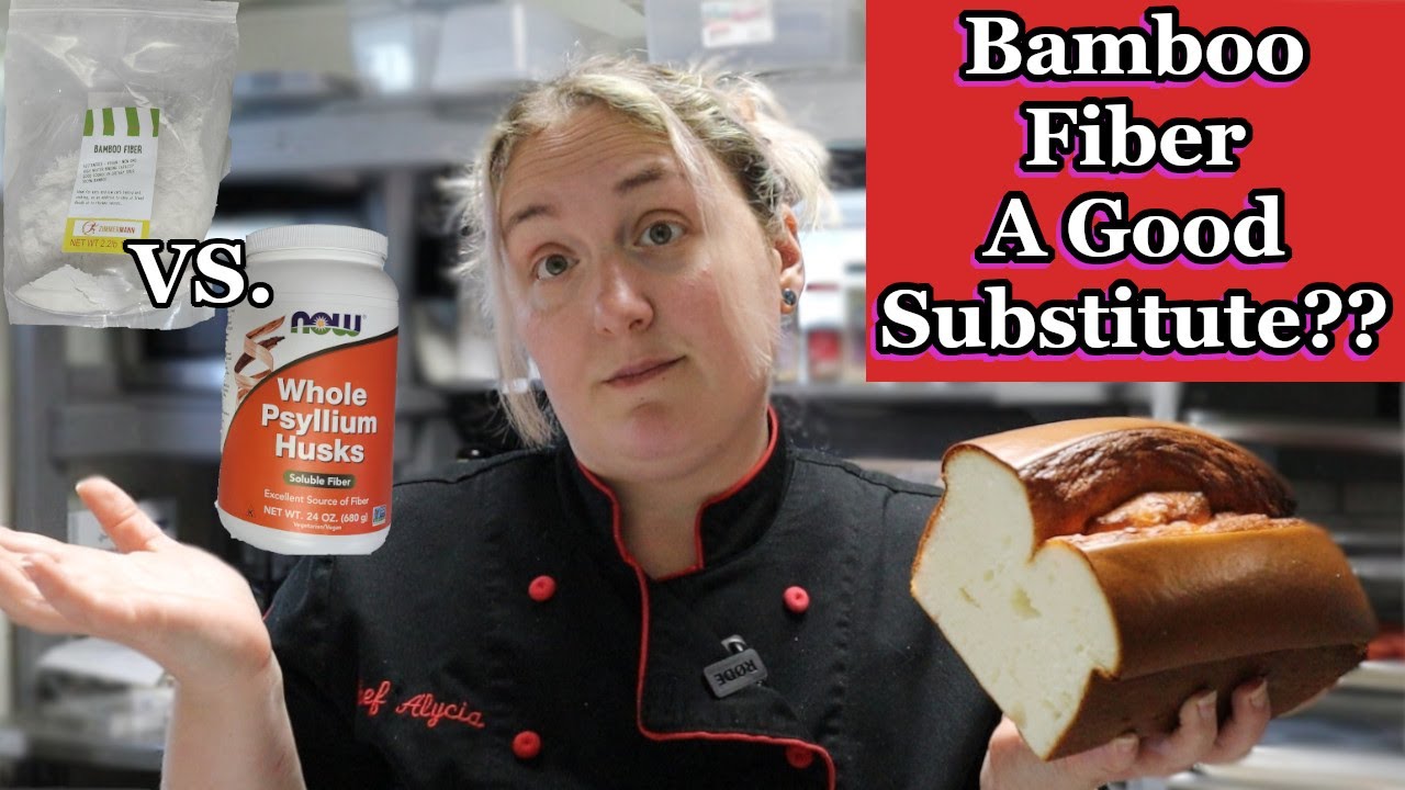 Experiment on My Yeast Egg White Bread- Will Bamboo Fiber Work?