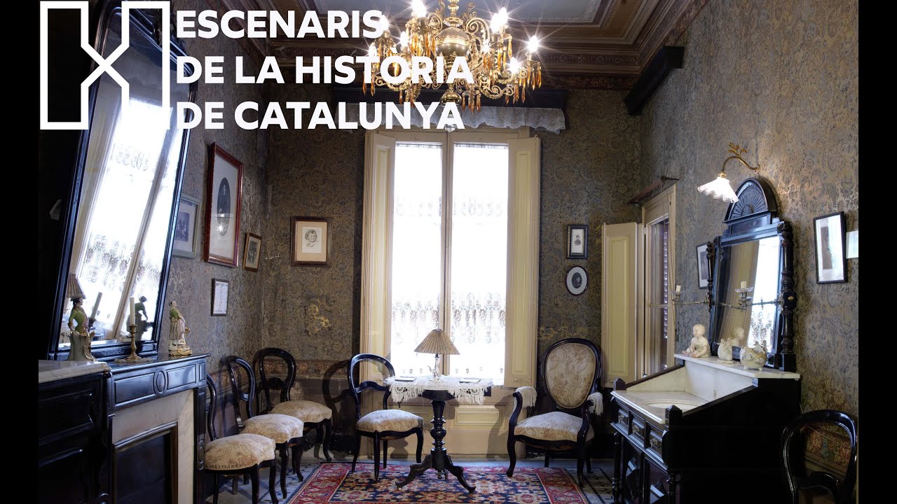 Hermínia Grau i la família burgesa - Museu de Cervera.