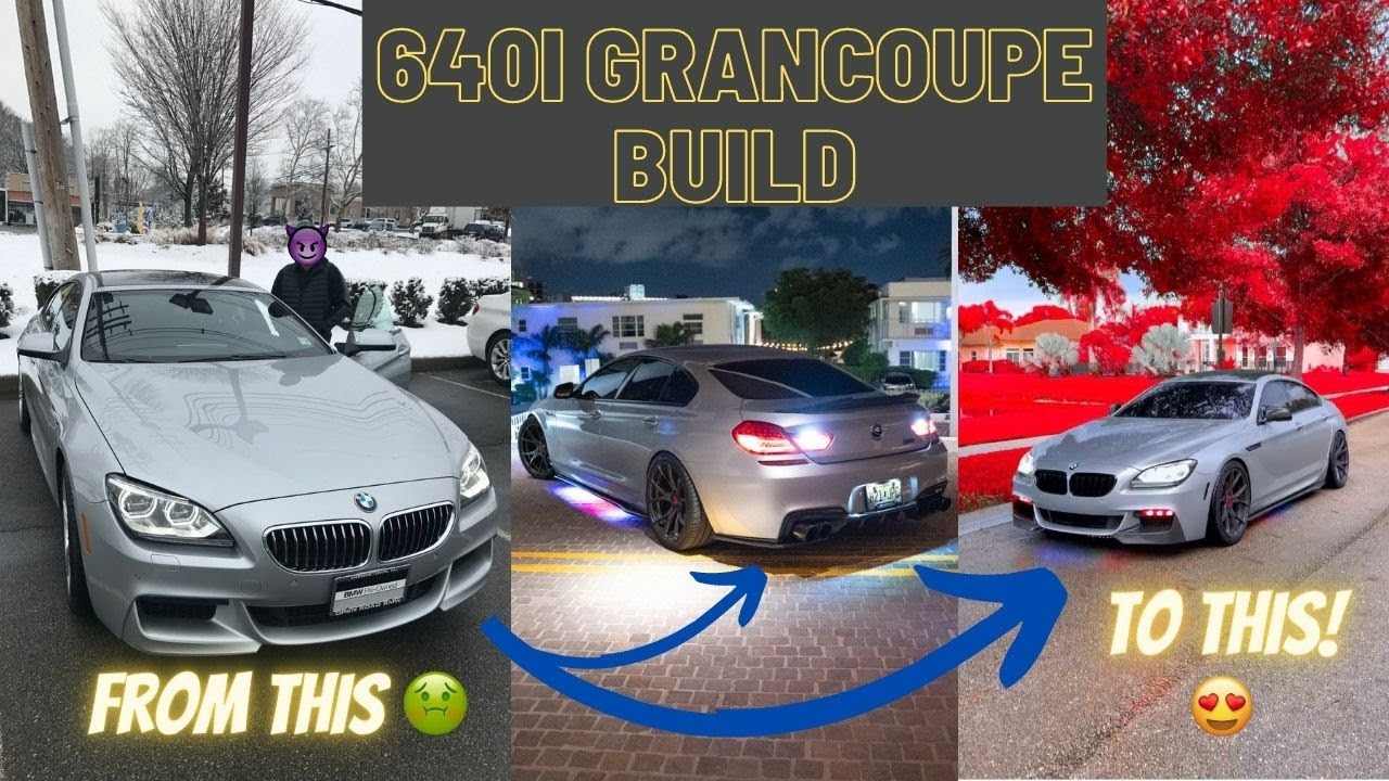 Собираем BMW 640i GranCoupe за 15 минут!