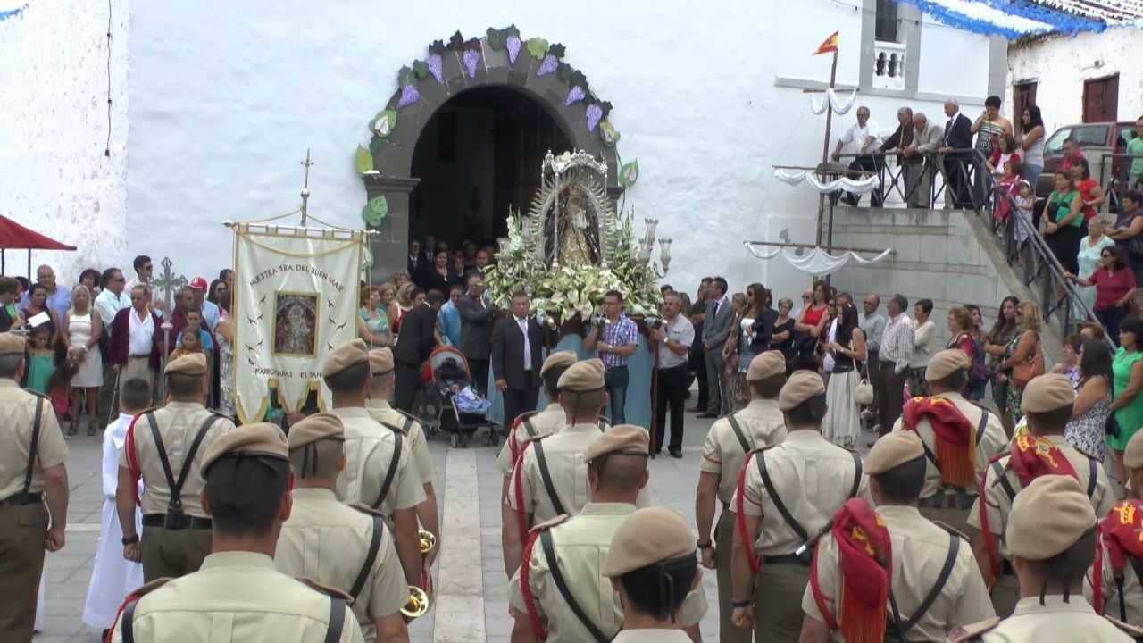 Prosecion del Dia de la Virgen de Nuestra Señora del Buen Viaje 2013. 1 Parte.
