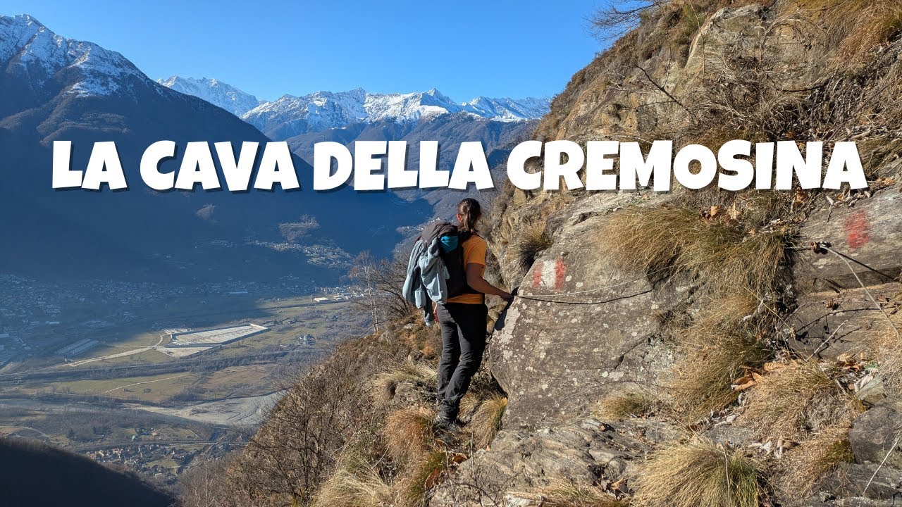 CAVA DELLA CREMOSINA: sentieri wild e un passato che riaffiora