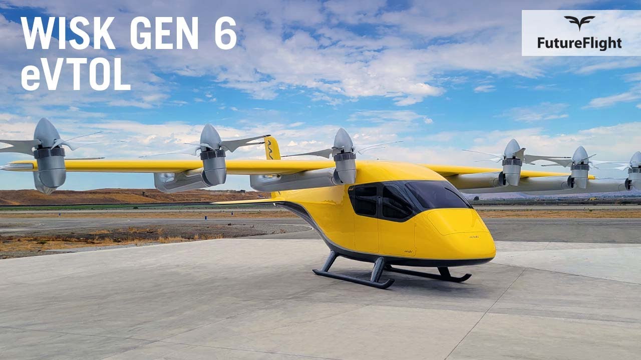 Почему компания Wisk Aero компании Boeing считает, что беспилотные воздушные такси eVTOL безопасн...