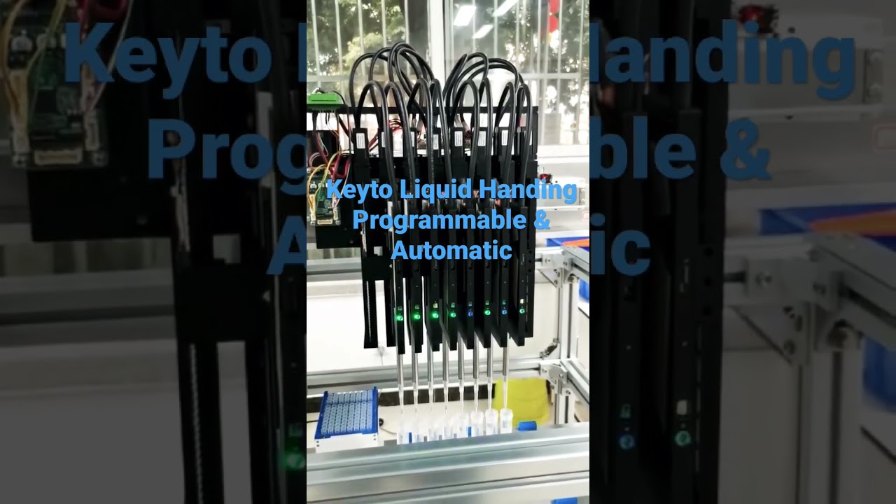 Keyto Liquid Handing Solutions｜Programmable & automatic air displacement pipettor for IVD, analysis