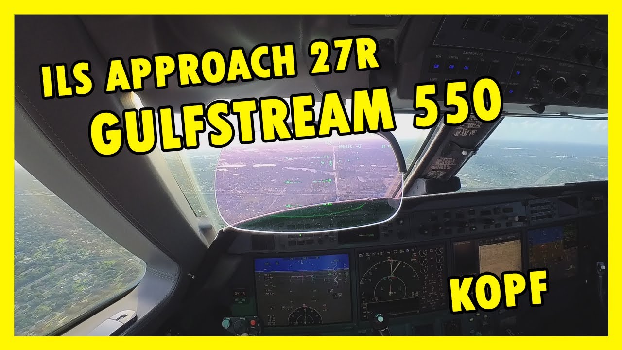 Opa Locka FL Approach ILS 27R with gusty winds | Gulfstream 550