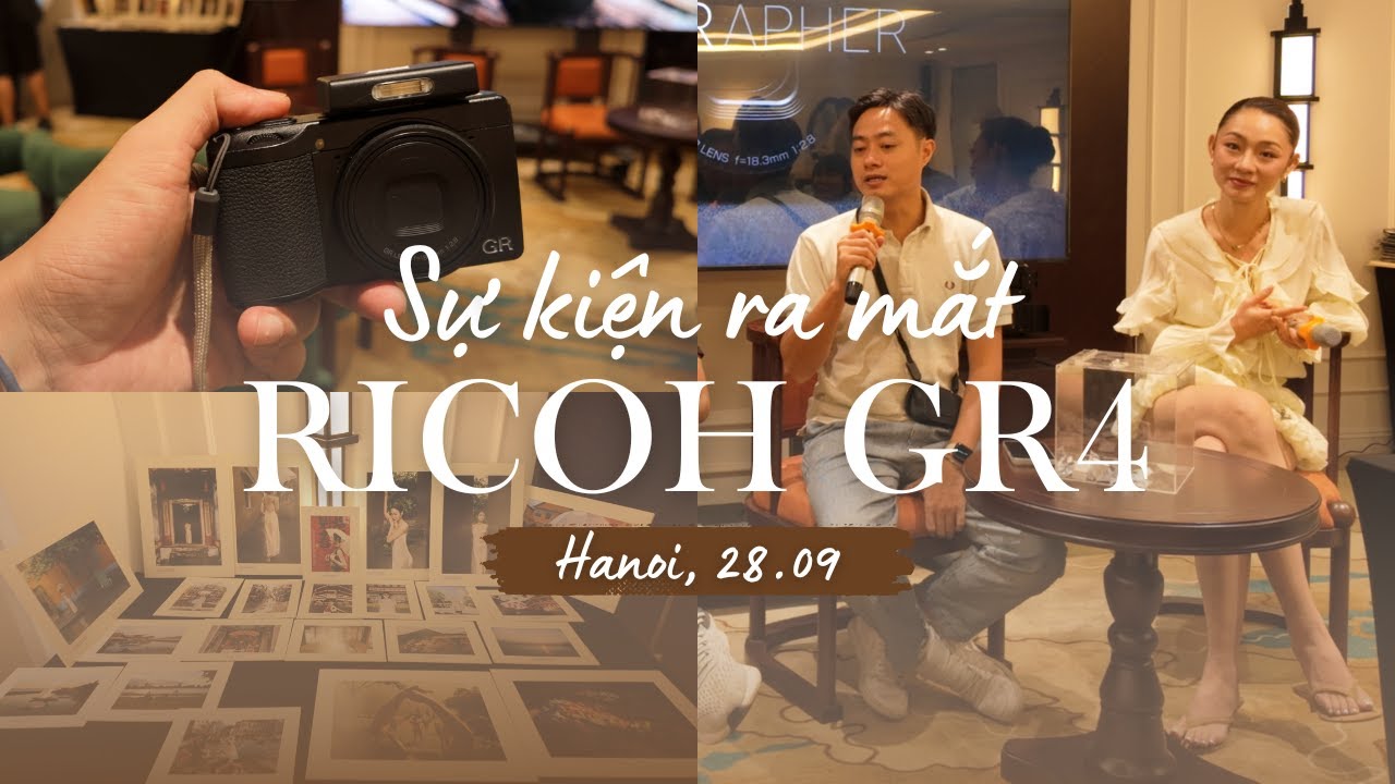 [ Vlog ] Sự kiện ra mắt Ricoh GRIV Hà Nội 28.9.2025 | Còi đây!