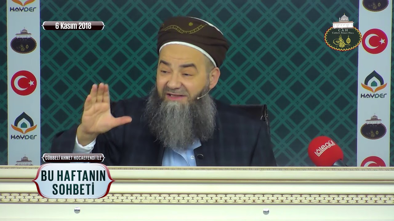 Bu Haftanın Sohbeti 6 Kasım 2018