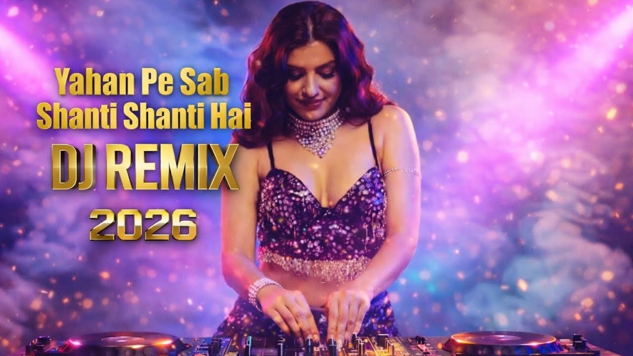 Yahan Pe Sab Shanti Shanti Hai DJ Remix 2026 🔥 New Party Dance Mix