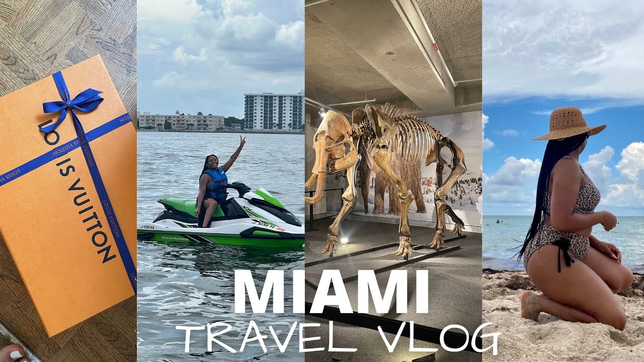 MIAMI VLOG: Jet Skis, Failed Vacay? 1st Louis Vuitton, Wynwood, Museum & Aquarium, Miami Beach