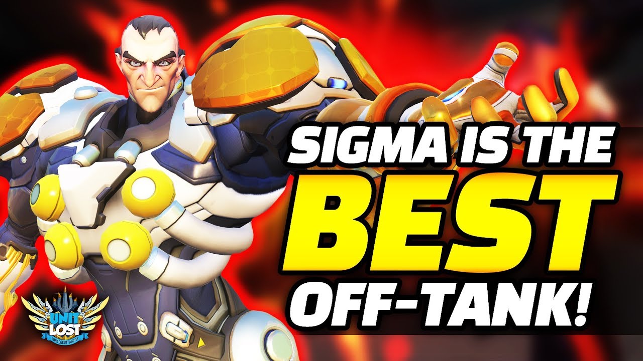 Overwatch - Sigma the BEST Off Tank! Sigma Tank Combos Explained!