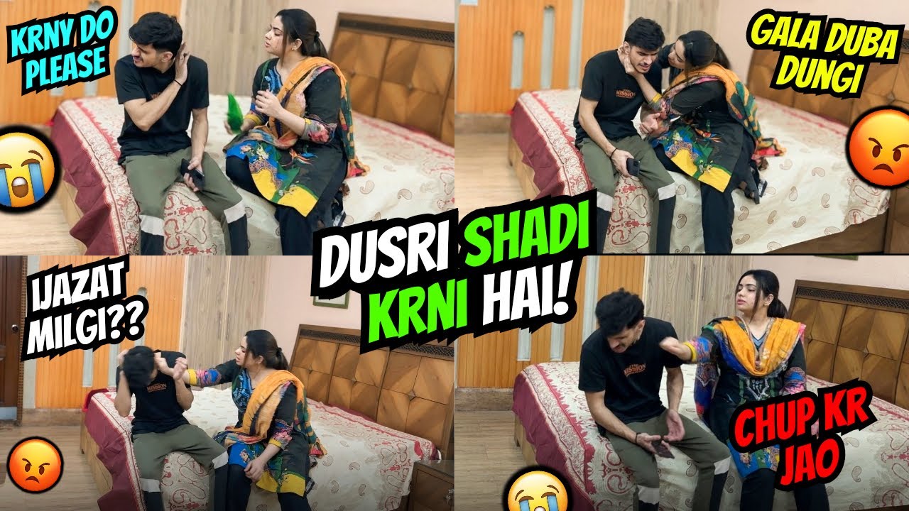 2nd MARRIAGE PRANK ON WIFE 😂 | GONE EXTREMELY WRONG😈 | ESHA RONY LAG GAE🥹