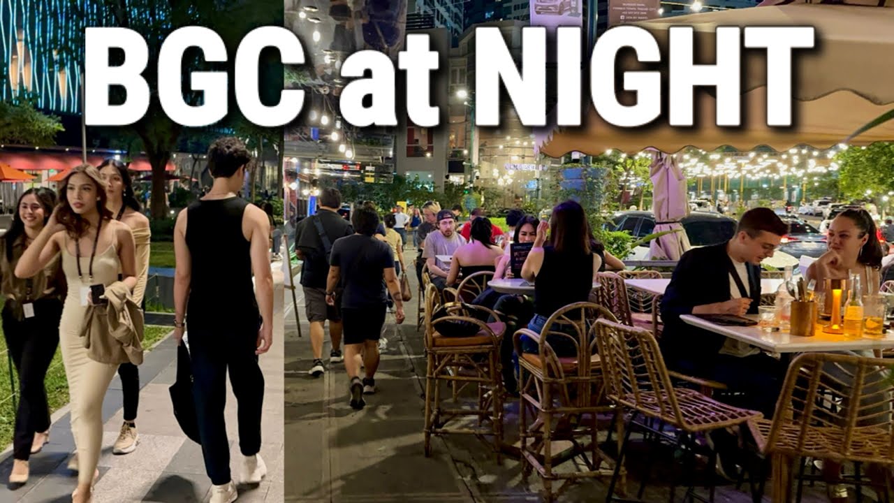 INSIDE the Philippines&rsquo; Most Expensive City &ndash; BGC at Night 2025!