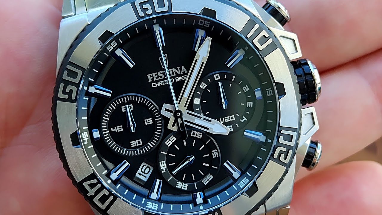 💎💎DISPONÍVEL💎💎 FESTINA BLACK CHRONO BIKE TOUR DE FRANCE F16658/C