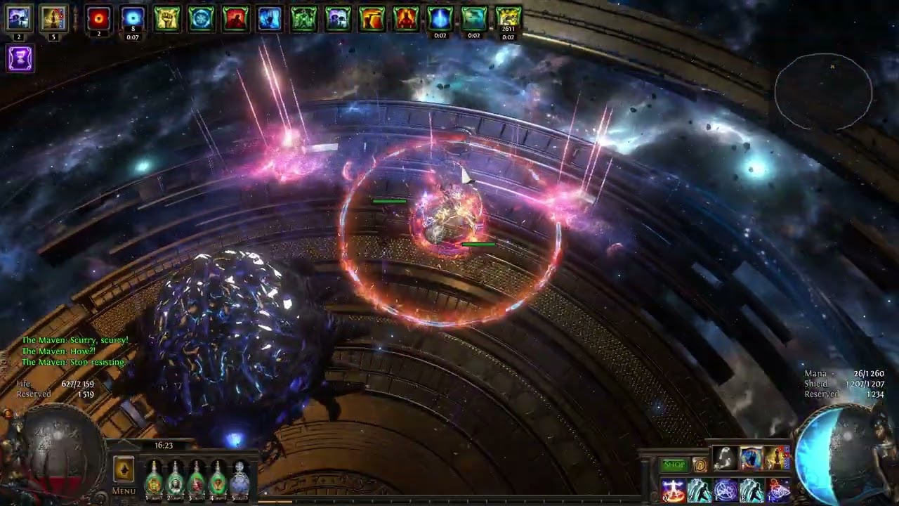poe 3.26 uber boss killer and sanctum millions of dps