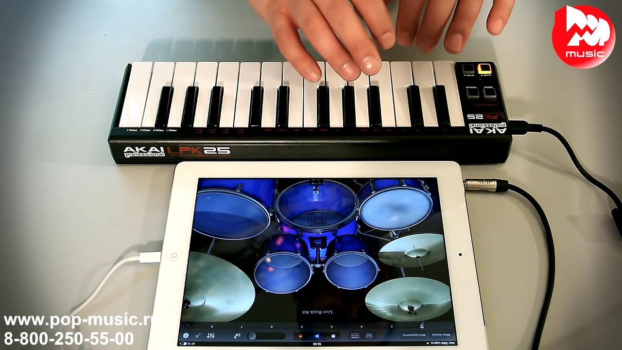 MIDI контроллер AKAI LPK25