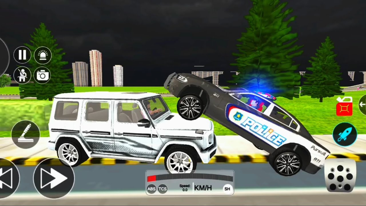 New policecar# Police Car and public Car between Chase # 3D Class Driving❤️