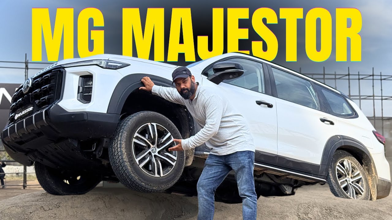 MG वाले FORTUNER की क़ीमत में ले आये LAND CRUISER ! MEET NEW MG MAJESTOR ! 
