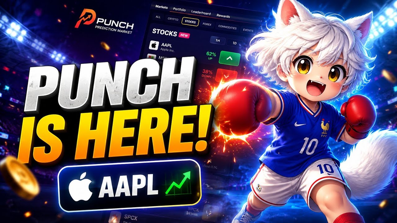 PUNCH УЖЕ ЗДЕСЬ!! МОЙ ПЕРВЫЙ ПРОГНОЗ ПО АКЦИЯМ (AAPL)