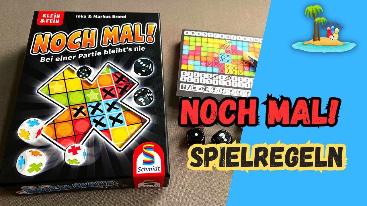 Noch Mal! - Spielanleitung (Schmidt Spiele)