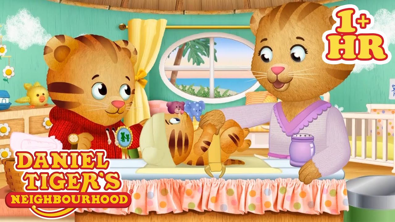 Baby Margaret and Daniel's Potty Routine | Potty Training | Daniel Tiger