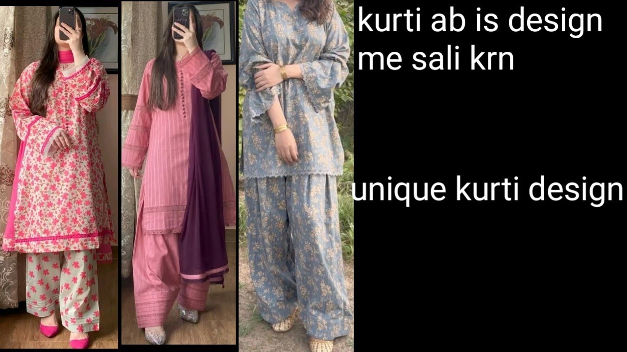 Latest kurti design for girls /stylish kurti design #stylishkurtidesign #fashion 