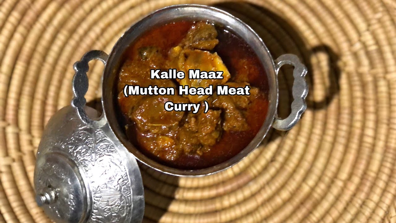 Kashmiri Authentic Kalle Maaz Recipe | Mutton Head Meet Curry| Winter Special | Kashmiri Zaika