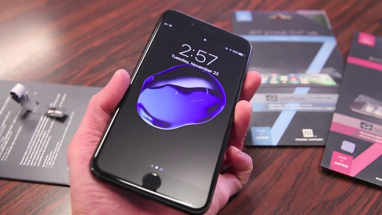 Power Support Anti Glare Screen Shield -  iPhone 7 / 7 PLUS - Demo / Review