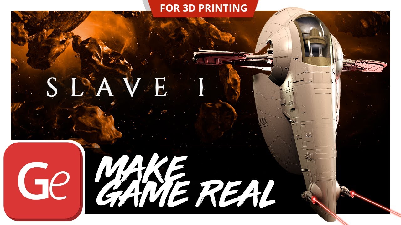 Slave I 3D Printing Model | Make Game Real