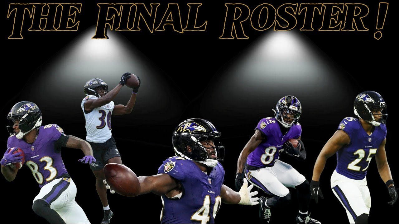 Baltimore Ravens 53 Man Roster Prediction 2025