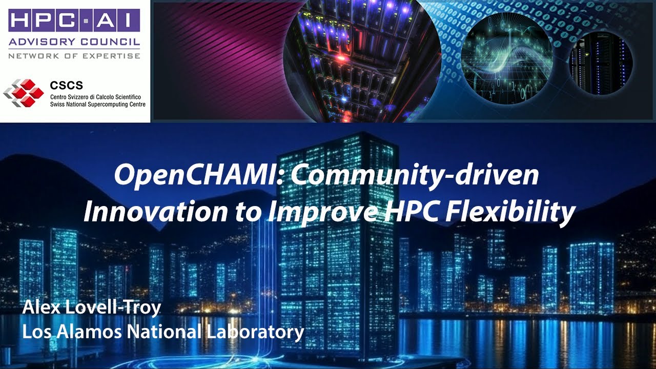 2025 Swiss Conference:  OpenCHAMI: Community-driven Innovation to Improve HPC Flexibility
