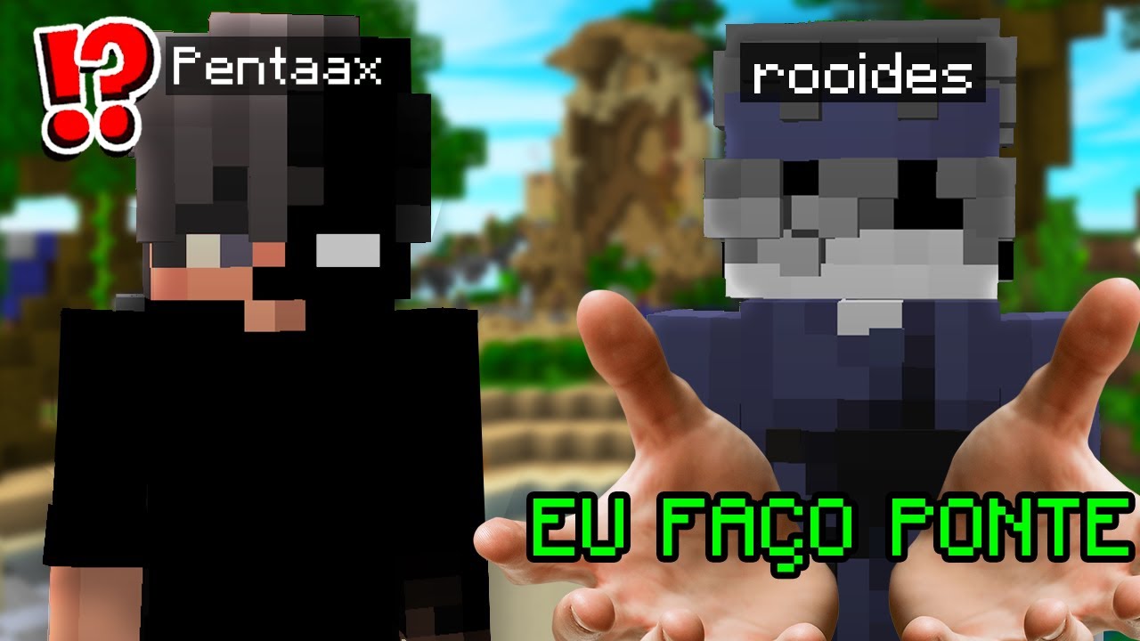 as aventuras de Pentaax e @Roides1 no Bedwars (MushMC)