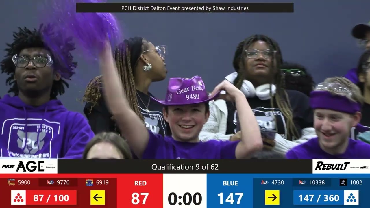 Qualification Match 9 - PCH District Dalton Event presented by Shaw Industries