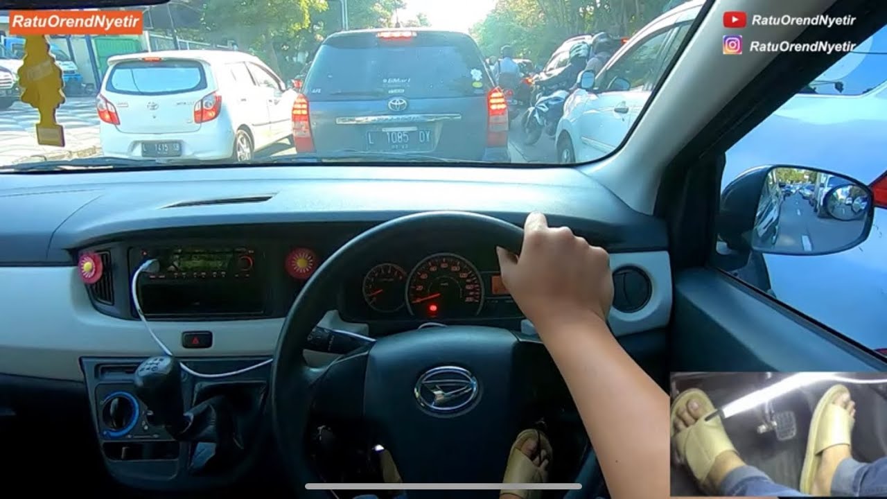 #56 - MACET MERAYAP TANJAKAN TURUNAN - SIGRA MANUAL - POV DRIVING INDONESIA