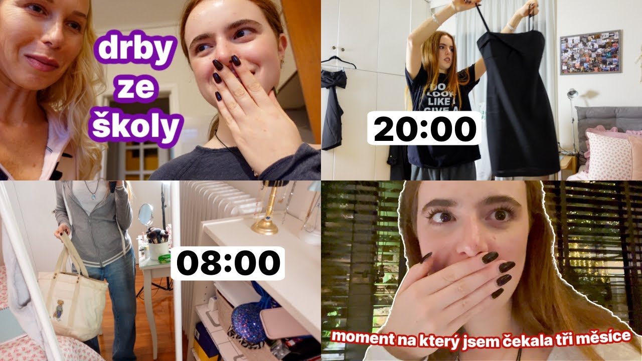 DRBY ZE ŠKOLY, MOMENT NA KTERÝ JSEM ČEKLA TŘI MĚSÍCE//co vše se stalo za dva dny