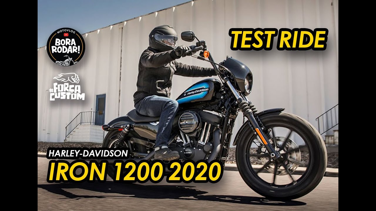 TESTE RIDE NA SPORTSTER IRON 1200 - HARLEY-DAVIDSON - #159