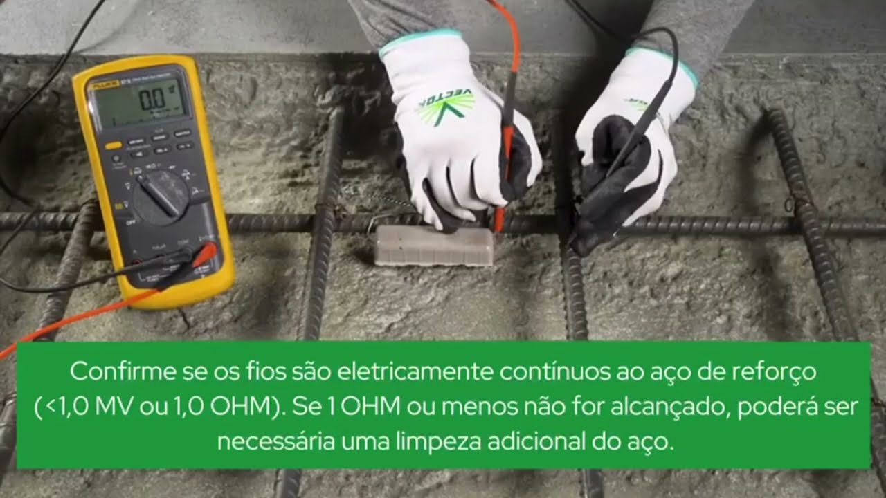 Instalação dos Anodos Galvashield XPT