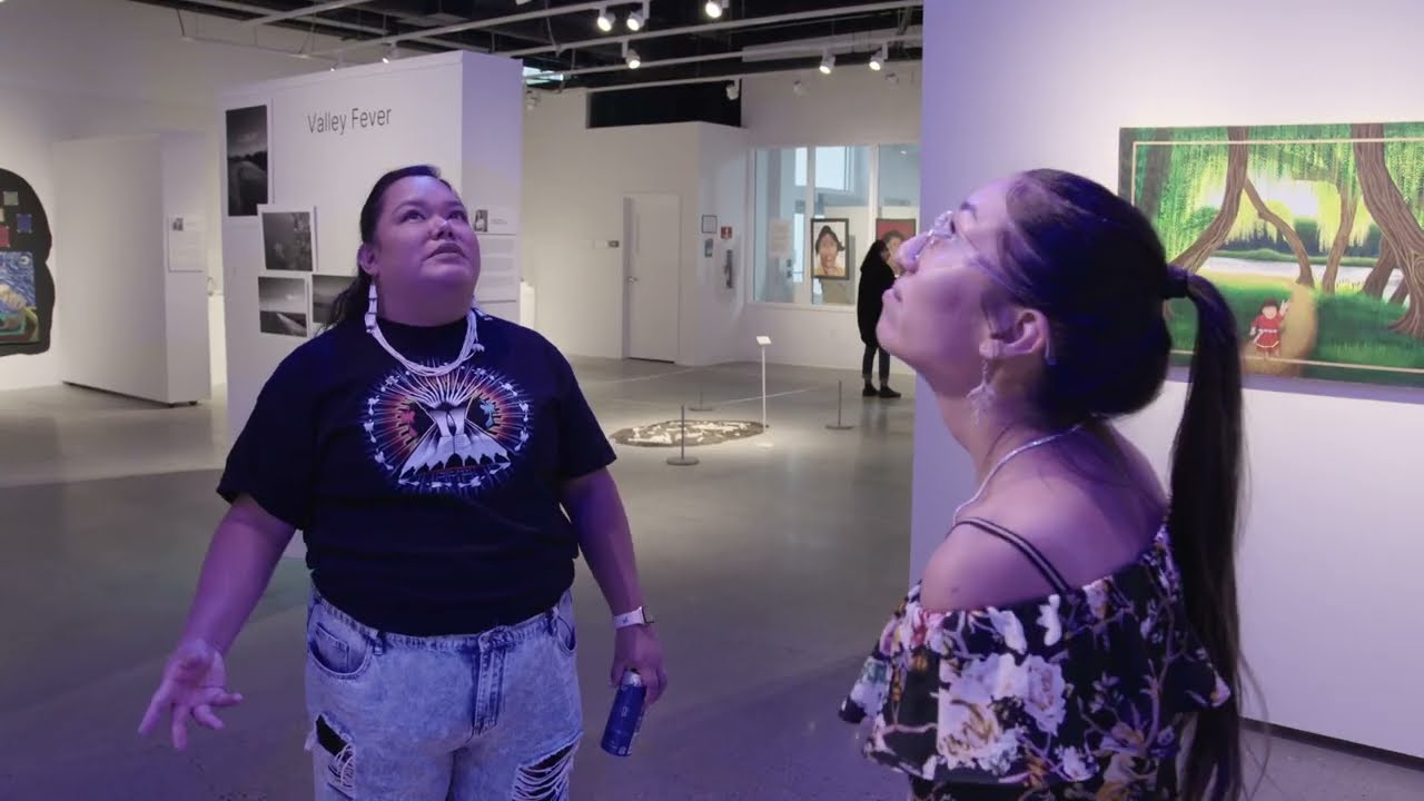 Institute of American Indian Arts student on her work and exhibition