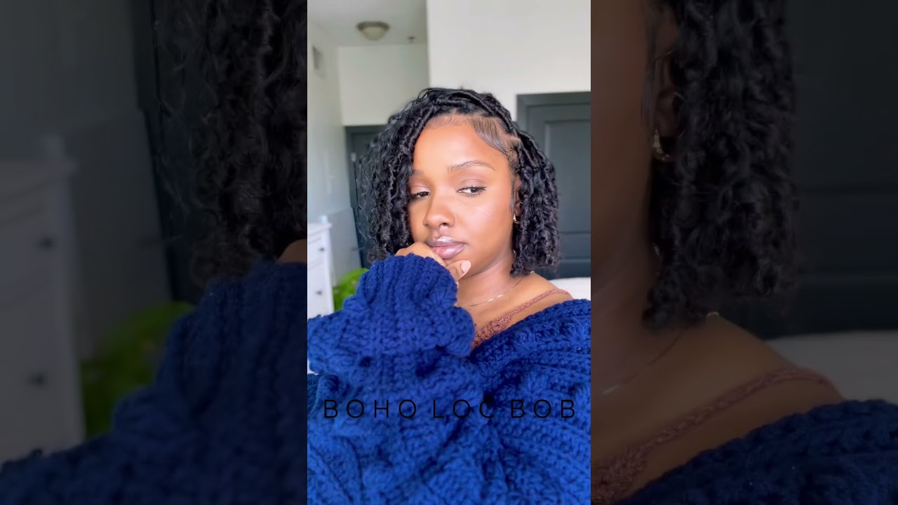 Boho Loc Bob on &ldquo;longer&rdquo; hair up now &hellip;. Link in the description💙
