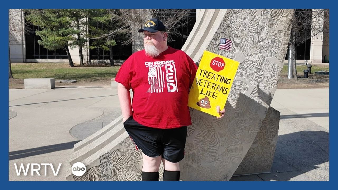 Veterans protest cuts and proposed changes