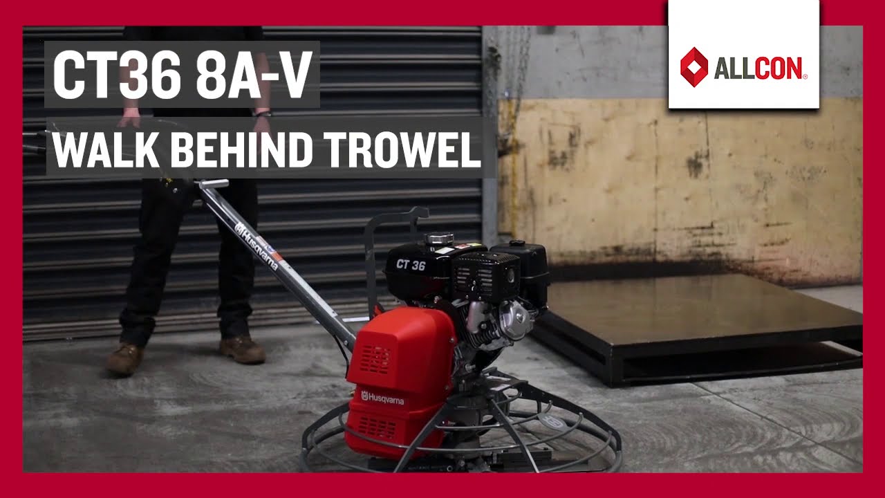 Husqvarna CT36 8A V WB Trowel Machine