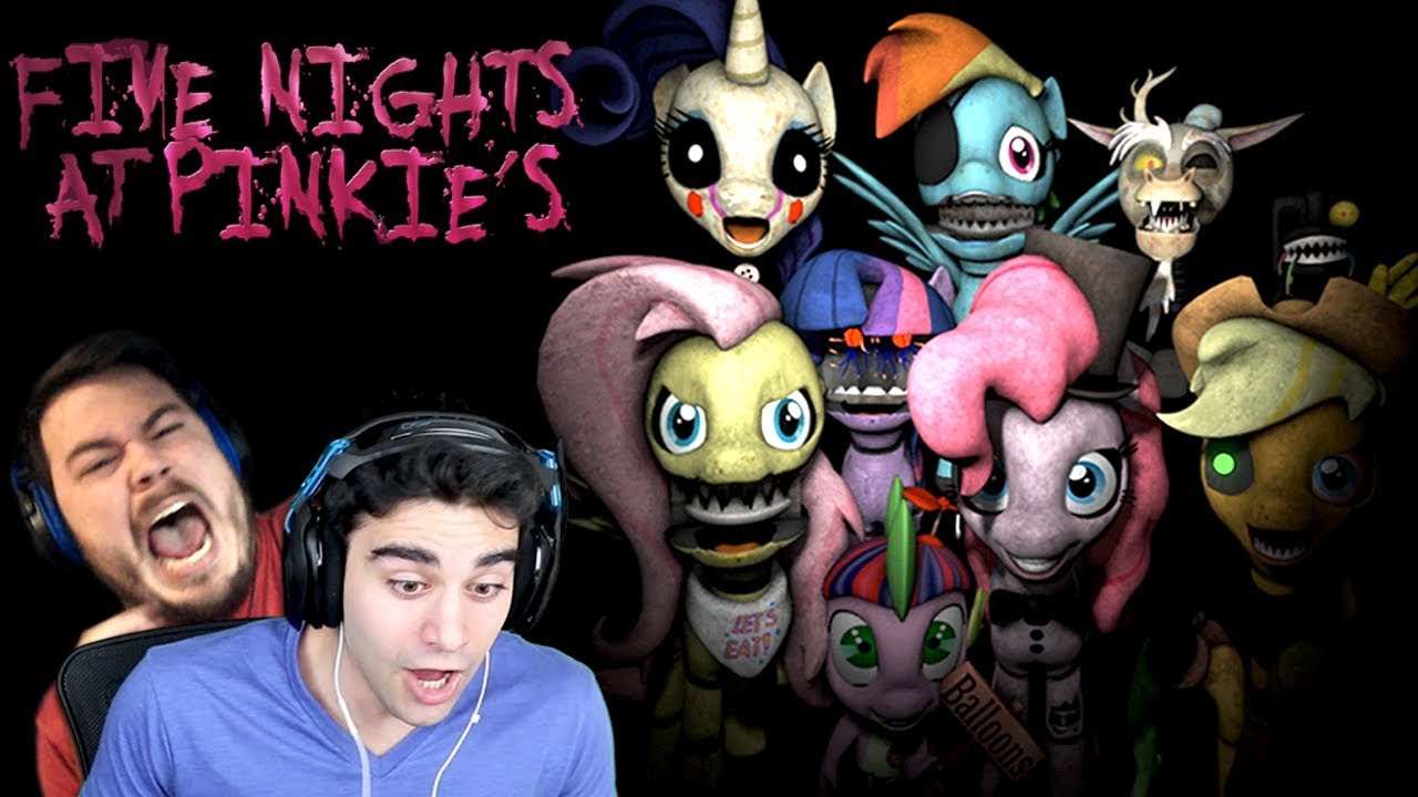 Эти пони просто вышибли из нас дух! - Five Nights at Pinkie's (при участии TheGameSalmon) | Часть 1