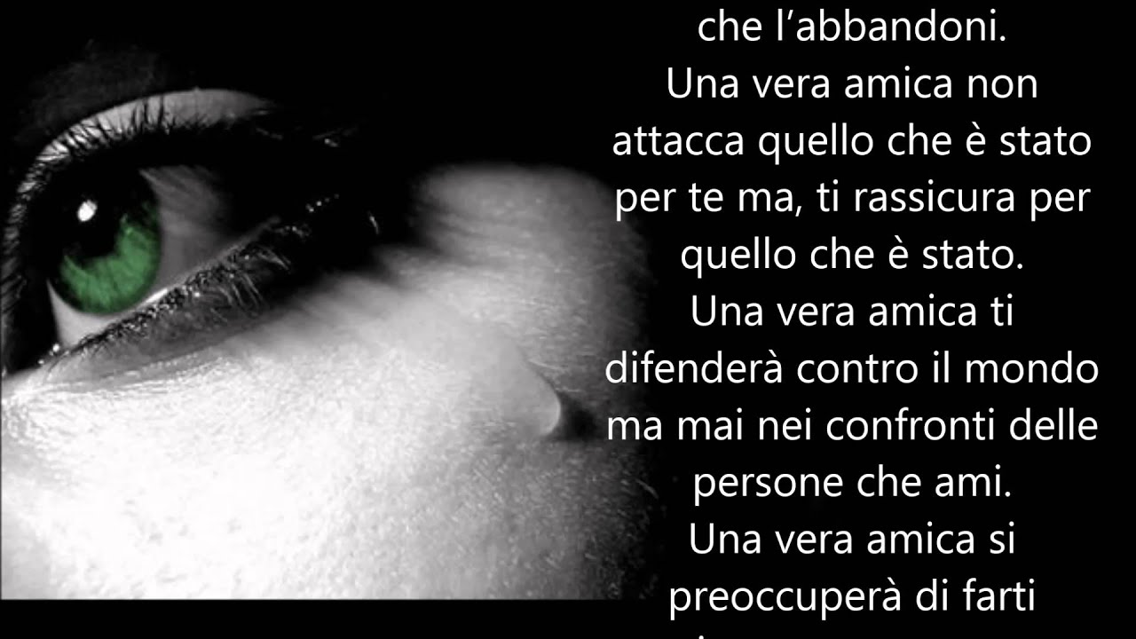 Quello che non è la vera amicizia