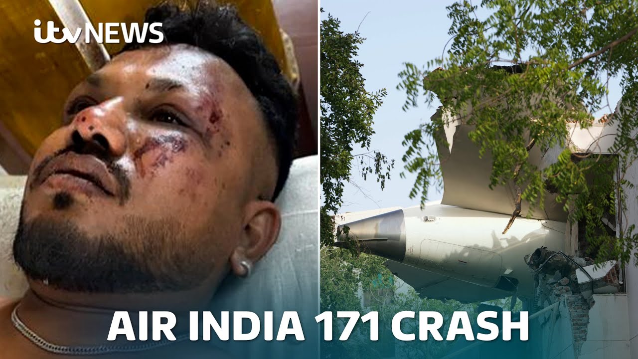 Watch ITV News special coverage of the Air India Flight 171 crash  | ITV News