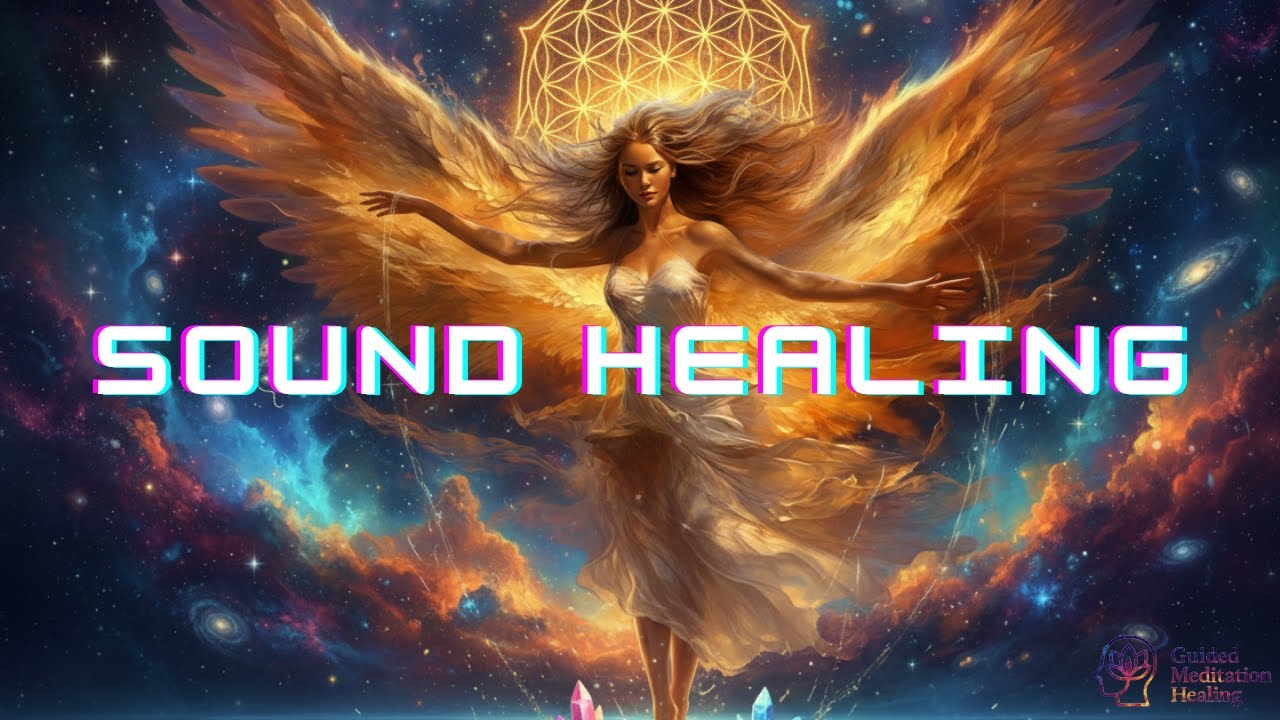 STRESS RELIEF Guided Meditation ∣ 417 Hz + 741 Hz Solfeggio Frequencies + Pure 4 - 7 Hz Theta Waves