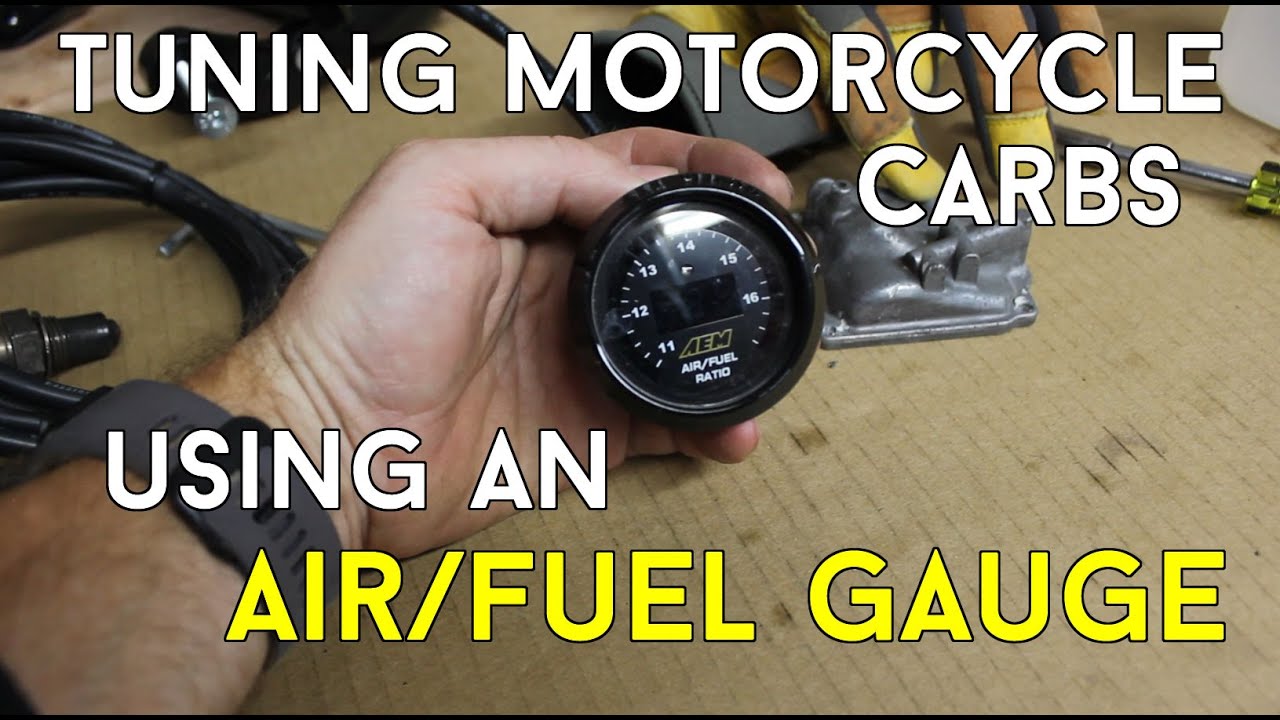 Tuning Motorcycle Carbs with Wideband O2 Sensor - Part 1